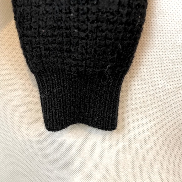 WILFRED FREE | Aritzia Isabelli 100% Merino Wool Sweater in Black | Size XS - Picture 6 of 10
